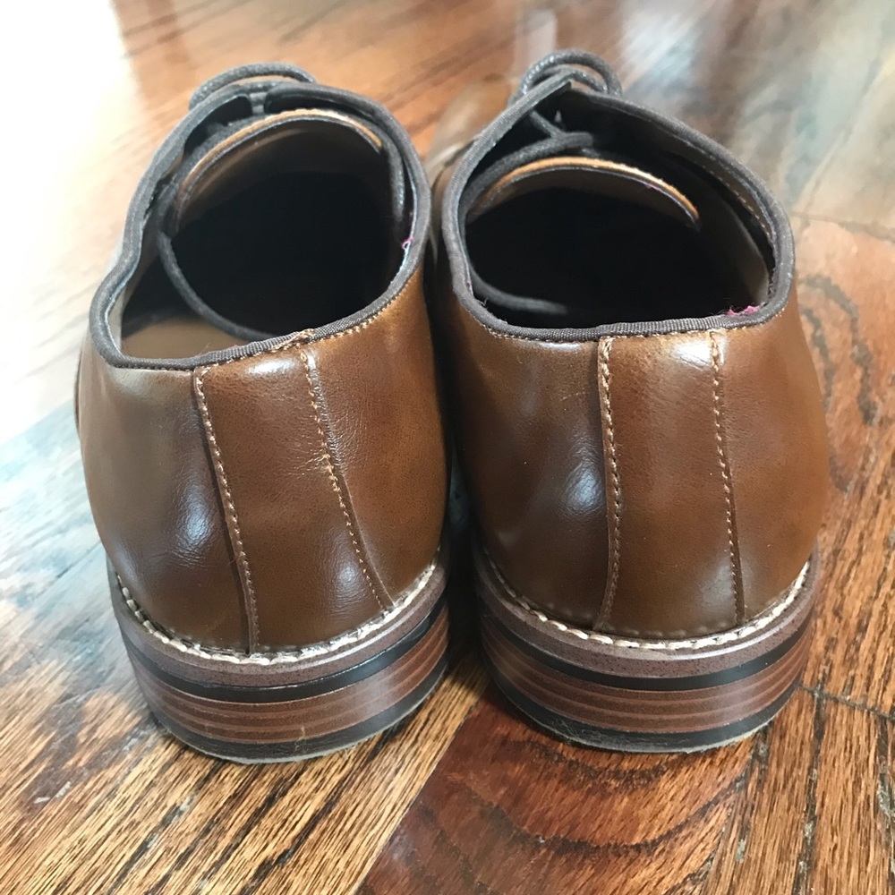 LAST DAYS Apt. 9 Garret Brown Oxford Dress Shoes - Picture 9 of 12